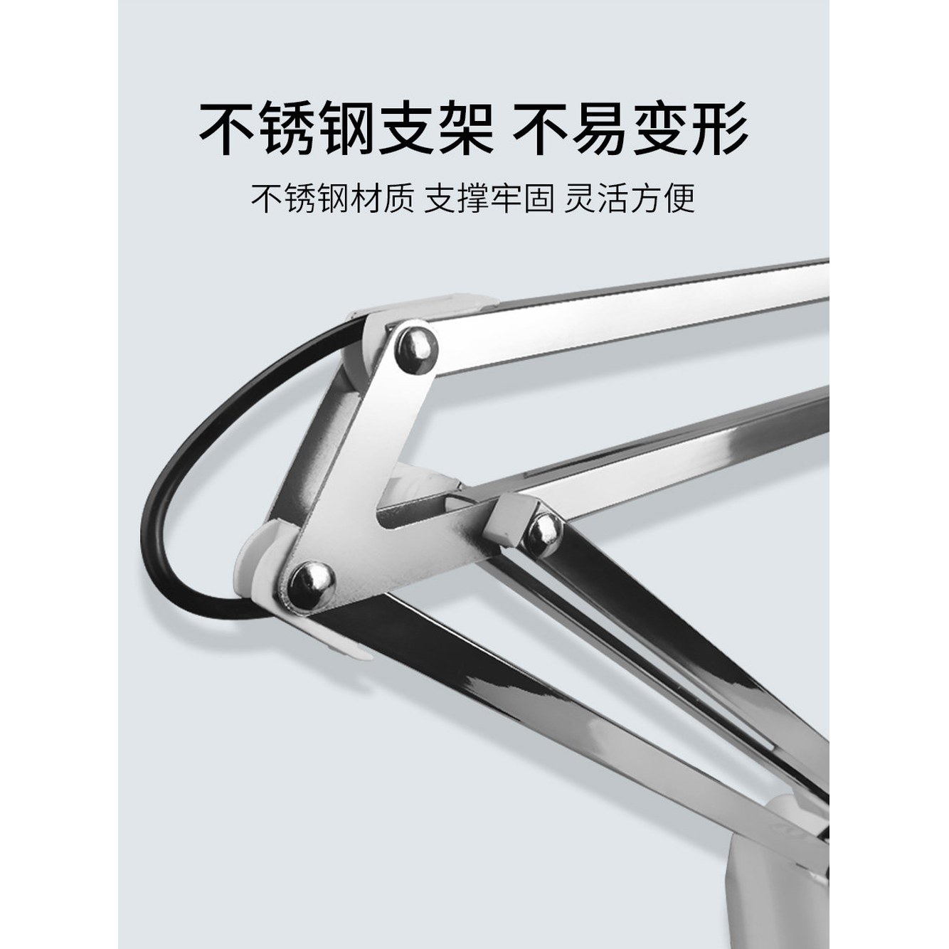 경 돋보기 1 탁상용 충전 소형 탁상 조명 루빼 UV램프 LED 휴대용 스탠드 5배 1 소형 탁상용 돋보기 - 상세 이미지 2