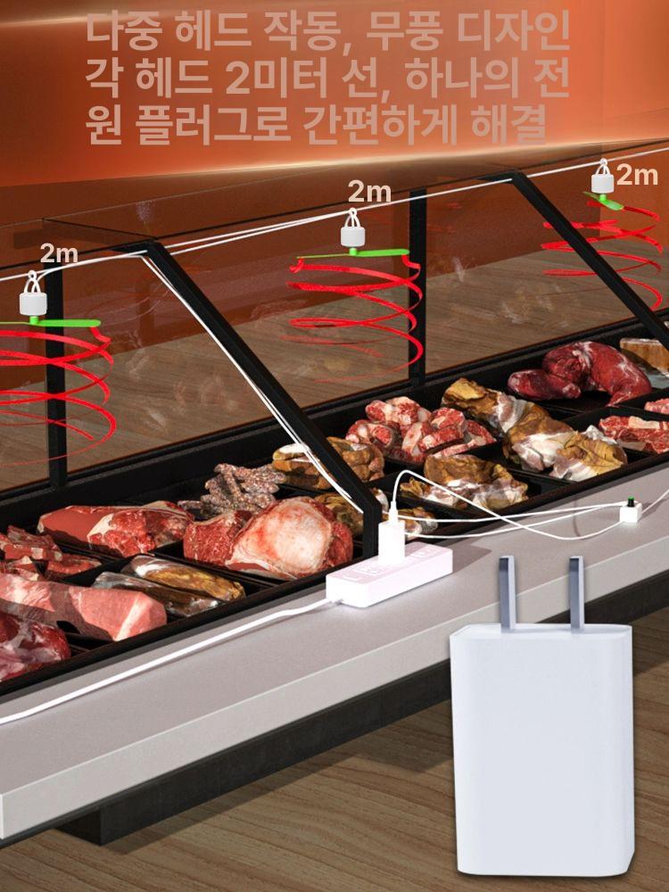 날파리 퇴치기 생선가게 풍차기계 쫓는 회전형 - 상세 이미지 3