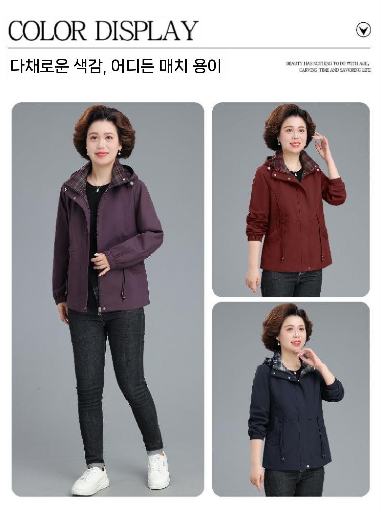 중년여성 블라우스 빅사이즈 반팔 - 상세 이미지 2