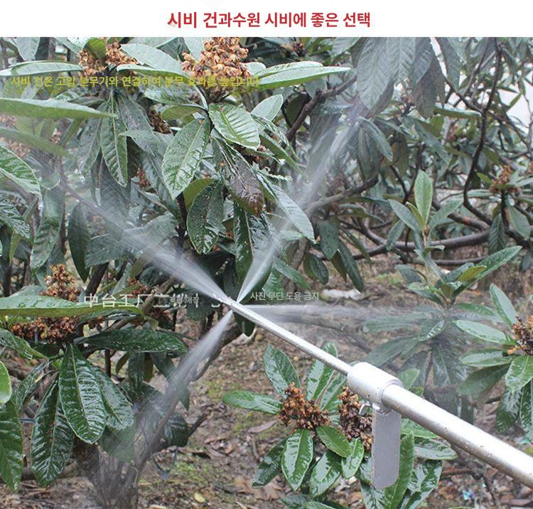 액비 주입기 관주기 정량 비료총 액체 농장용 뿌리살포기 과수원 고추밭 노즐 뾰족코 - 상세 이미지 3