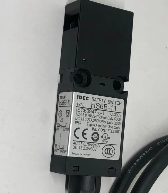 2025.4 IDEC Quan HS6B-11B01 안전 도어 스위치 HS6B-11 잠금 장치 원본