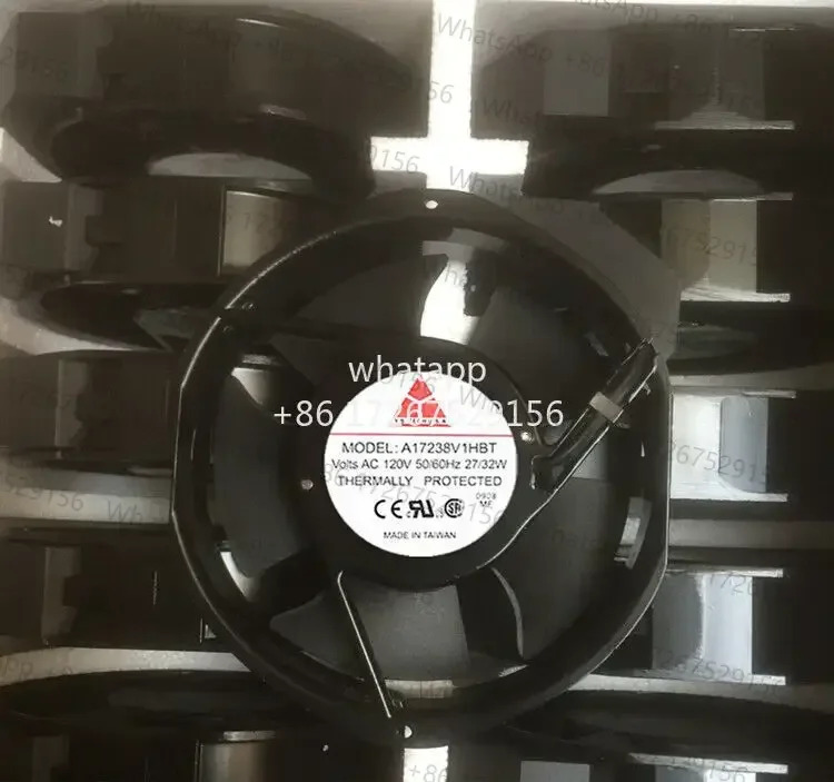 Y.S.TECH A17238V1HBT 120V 27/32W 17CM 17238 알루미늄프레임 AC 냉각팬