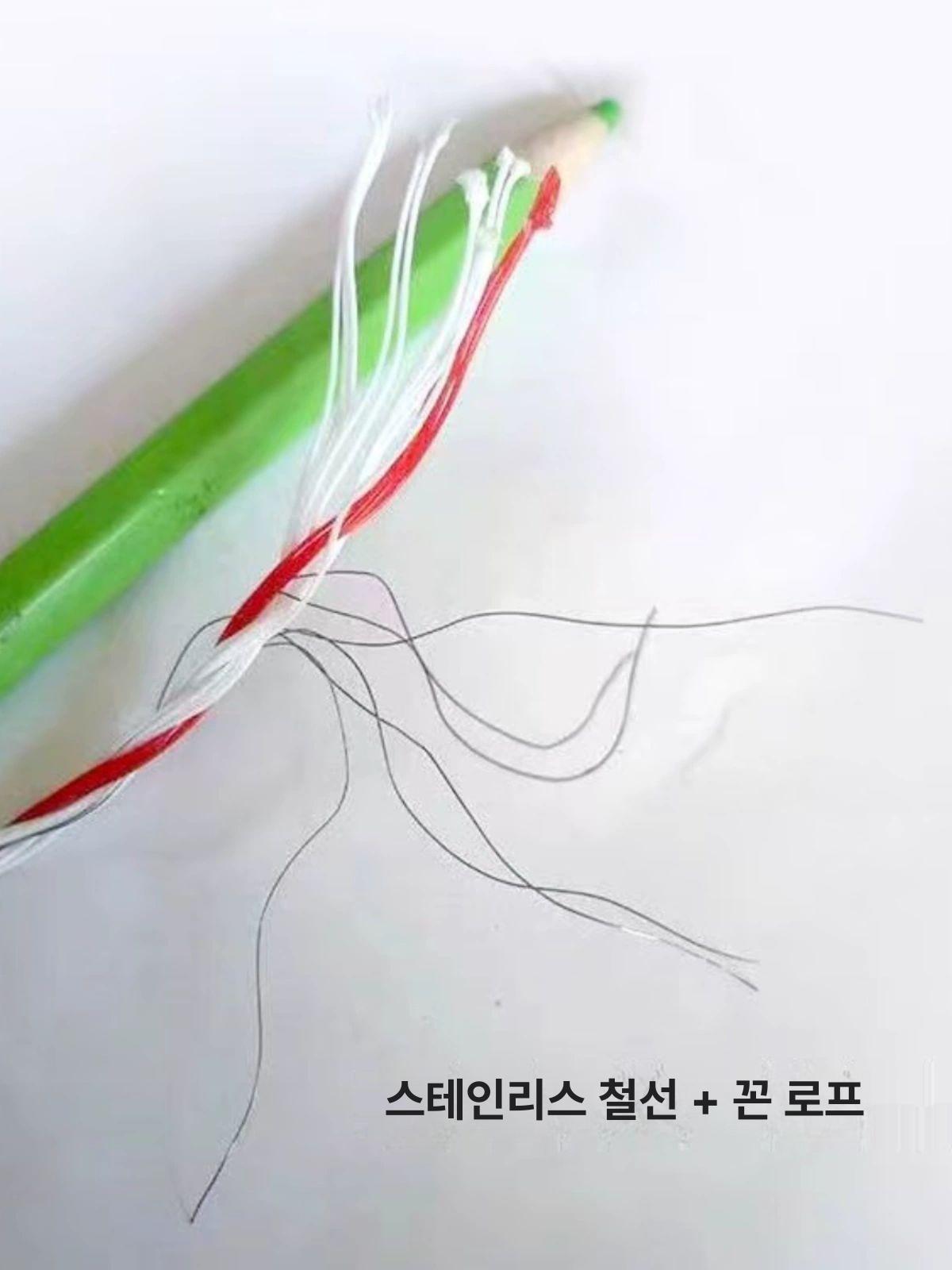 목책 강선 농업용 줄 고강도 철사 케이블 코팅와이어 야외 롤 튼튼한 분재용 원예용 - 상세 이미지 3