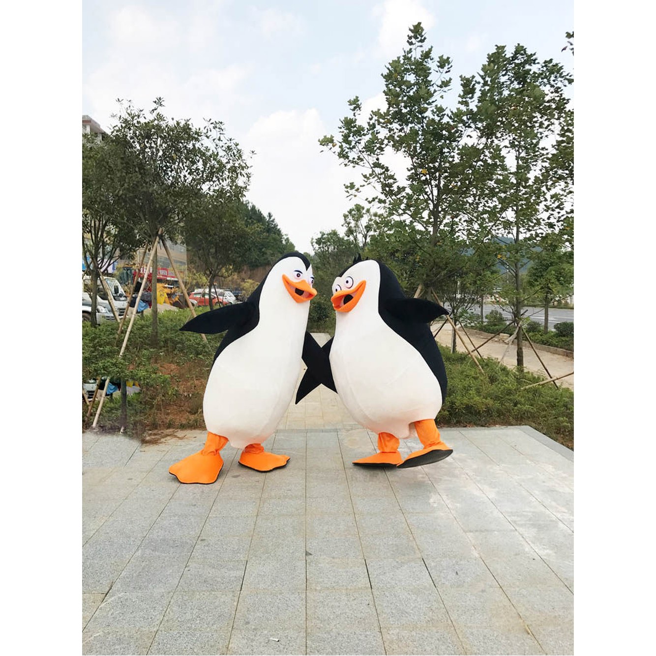 키구루미 사작 프 A타입 복장 이즈 기린의상인형 후드 전신 마다가스카르 할로윈데이 할로윈 프 이즈 A타입 - 상세 이미지 3