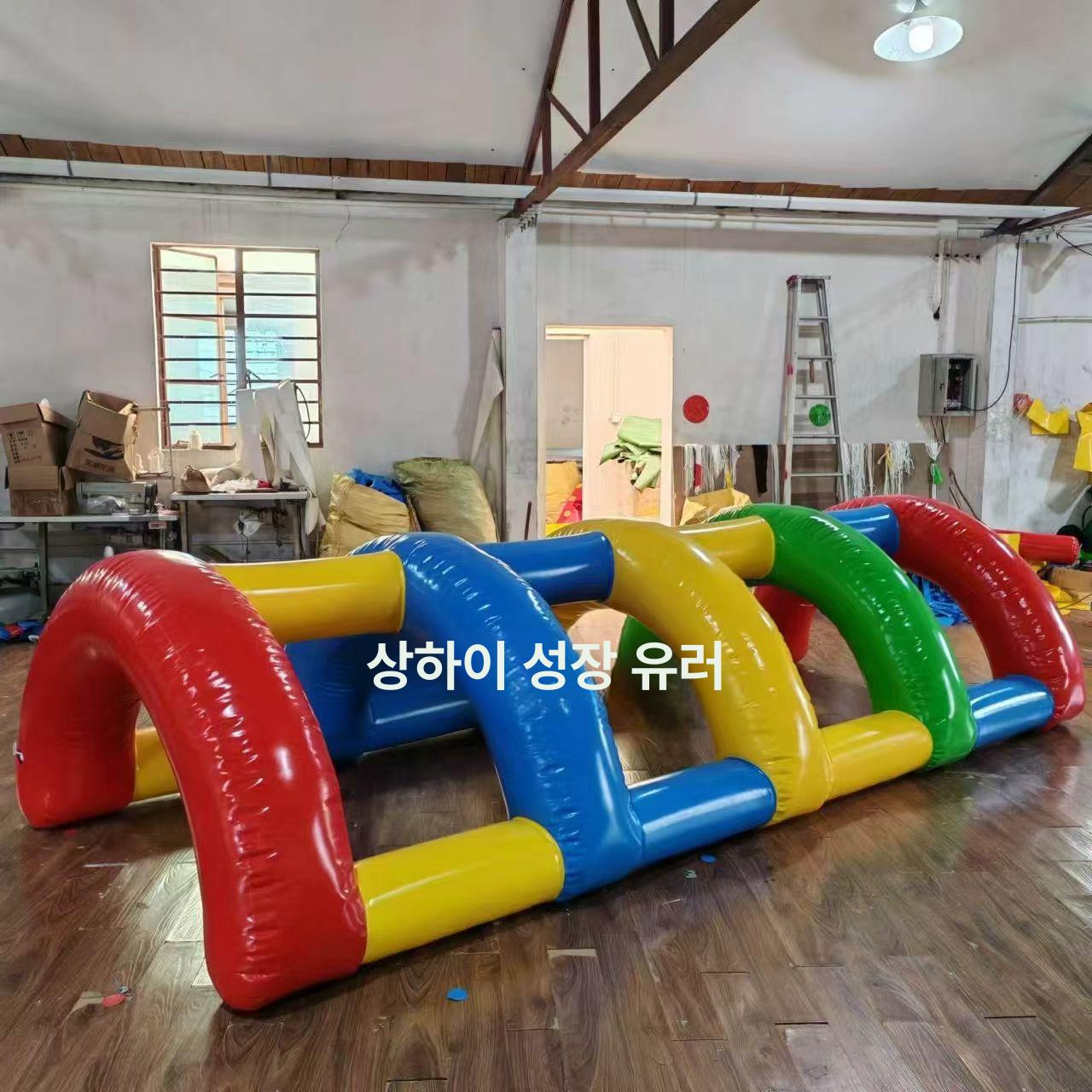 에어바운스 게임 운동회 놀이 체육 징검다리 달리기 야외 경기 야유회 사다리 - 상세 이미지 3