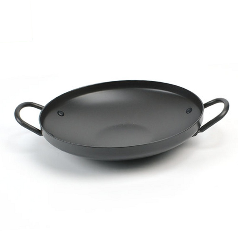 높은열전도율닭갈비 업소용식당국물요리곱창전골냄비 경질알루미늄볶음요리경질냄비 26호(뚜껑포함) - 상품 이미지