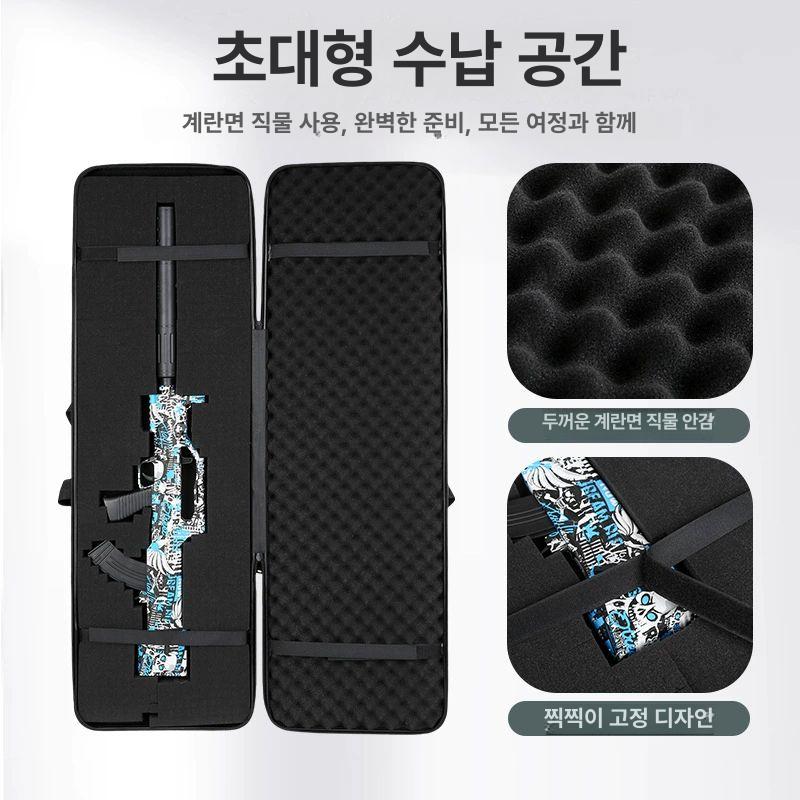 에어소프트건 캐리어 하드 스나이퍼 백팩 하드건 잠금식 다기능 계란솜 - 상세 이미지 2