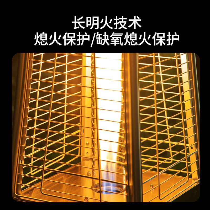 야외 접이식 테라스용 화목난로 캠핑화목난로 연통 캠핑 불멍 장작 플콘 벽난로 가정용 펠렛 - 상세 이미지 4