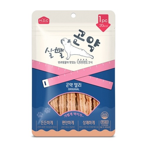 HDC 아스쿠 살뺄곤약 저칼로리 다이어트 간식 오리지널, 80g, 1개 - 상품 이미지