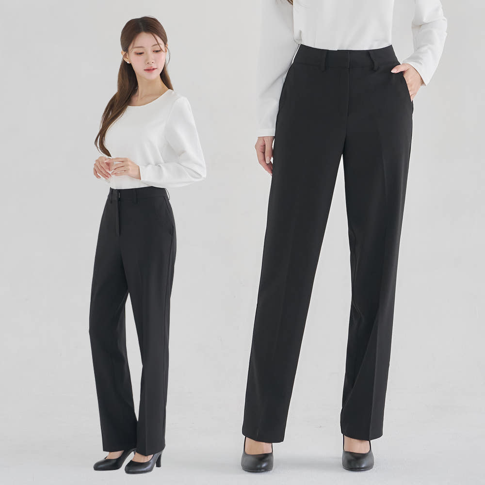 일자 여자 정장 바지 슬랙스 팬츠 빅사이즈 무지 가격 비교 더웨이나인 일자 여자 정장 바지 슬랙스 팬츠 빅사이즈 무지