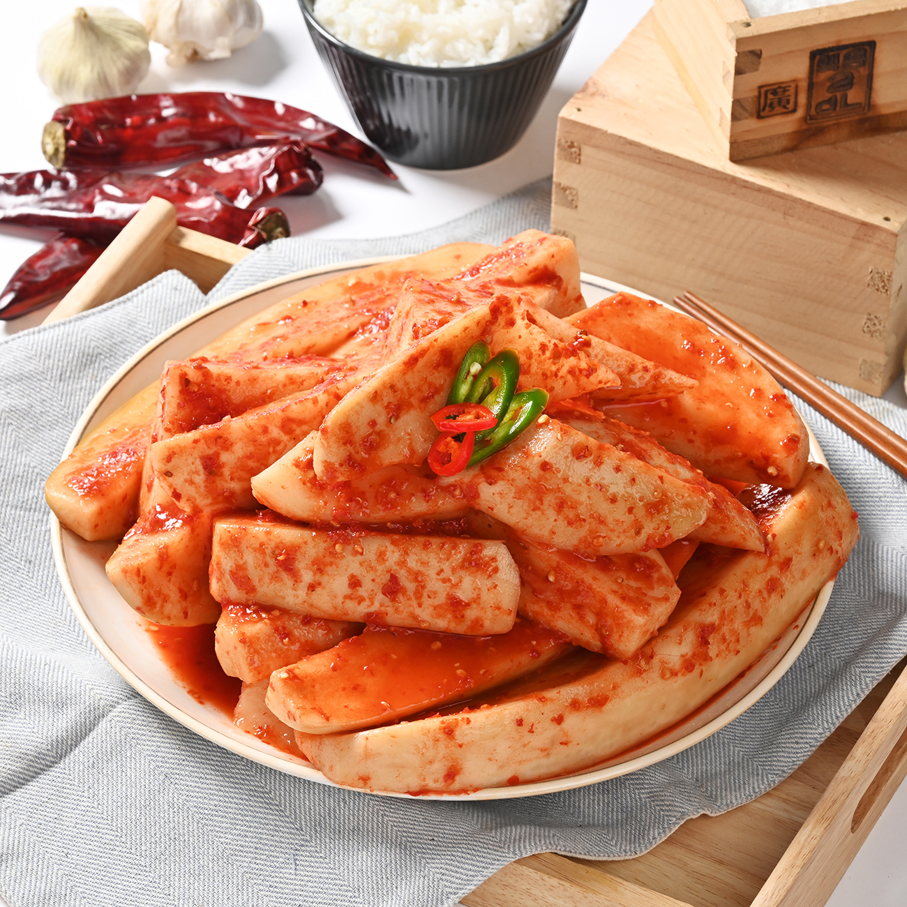 40년전통 목포명가김치 국산 알타리 전라도 총각김치 2kg 이미지 2