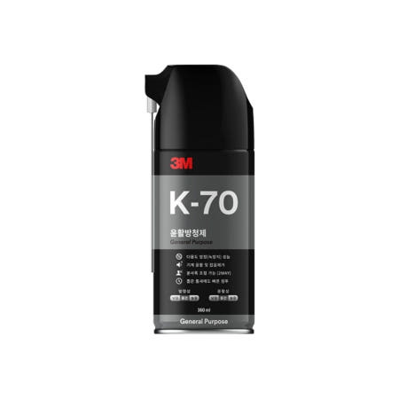 혜명잡화몰 3M 방청 윤활제 K-70 360ml 공구윤활유 기름때제거 수명연장 녹방지 습기제거
