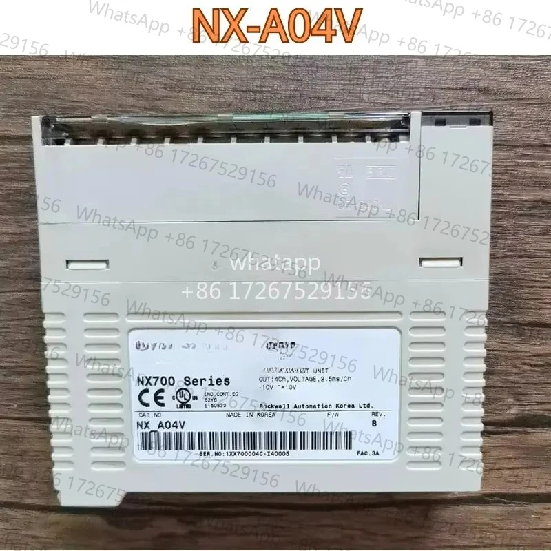 리퍼 PLC 모듈 NX-A04V 기능 OK