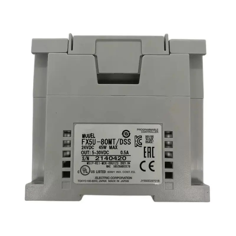 PLC 모듈 FX5U-80MT FX5U-80DSS 상태
