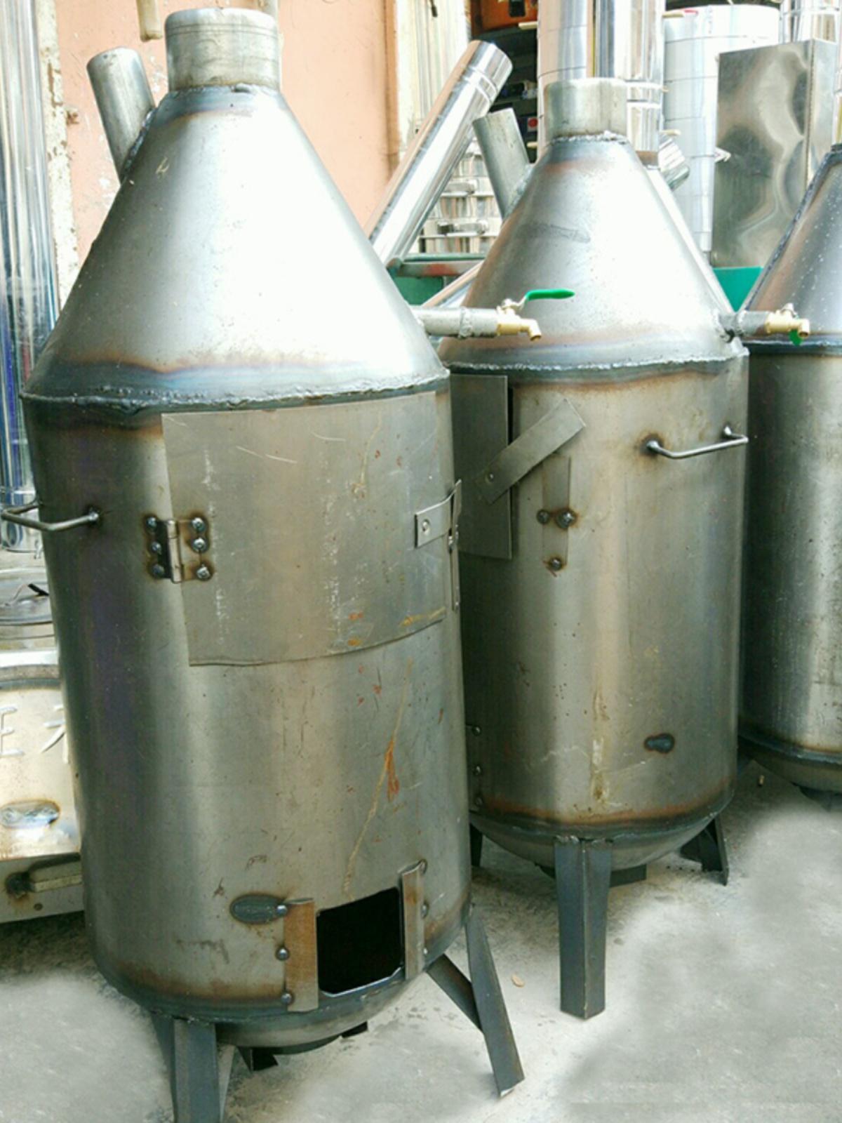 대형 소각로 스테인리스 시골 현장 불통 장작 직경 함석 배연관 업소용 아궁이 공장 - 상세 이미지 2