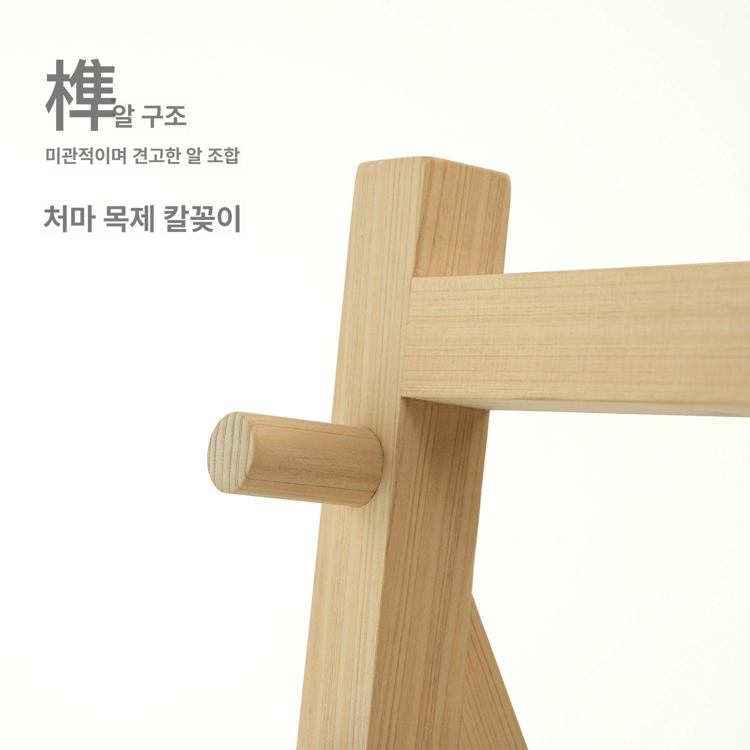 사시미 칼거치대 진열대 나무 칼꽂이 칼걸이 칼보관함 주방 받침대 보관대 수납대 - 상세 이미지 3