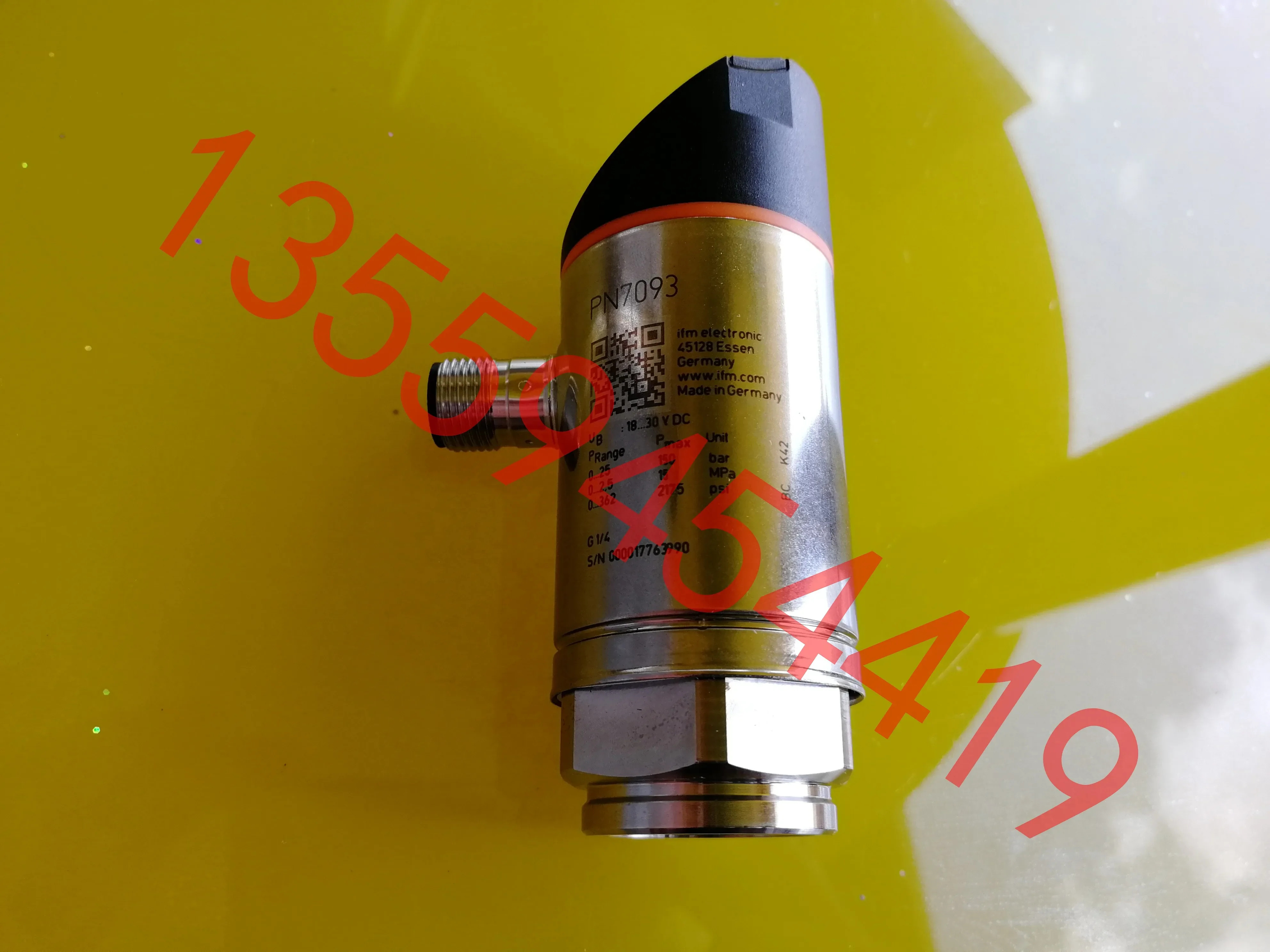 2025.4 IFM Yifumen 압력센서 PN7093 납품