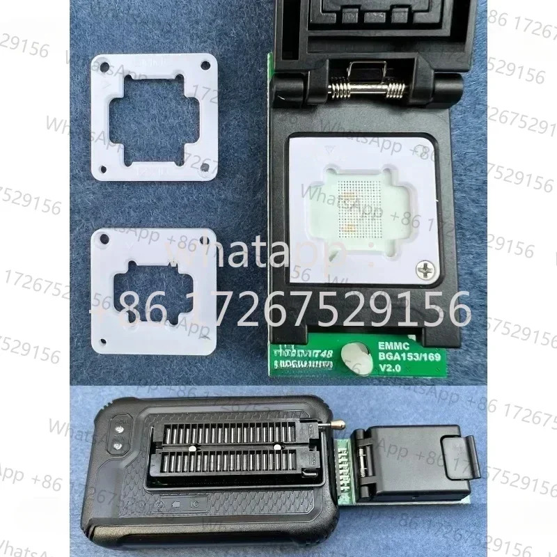 V2.0T48 EMMC BGA153/BGA169 고속 프로그래밍 어댑터 소켓