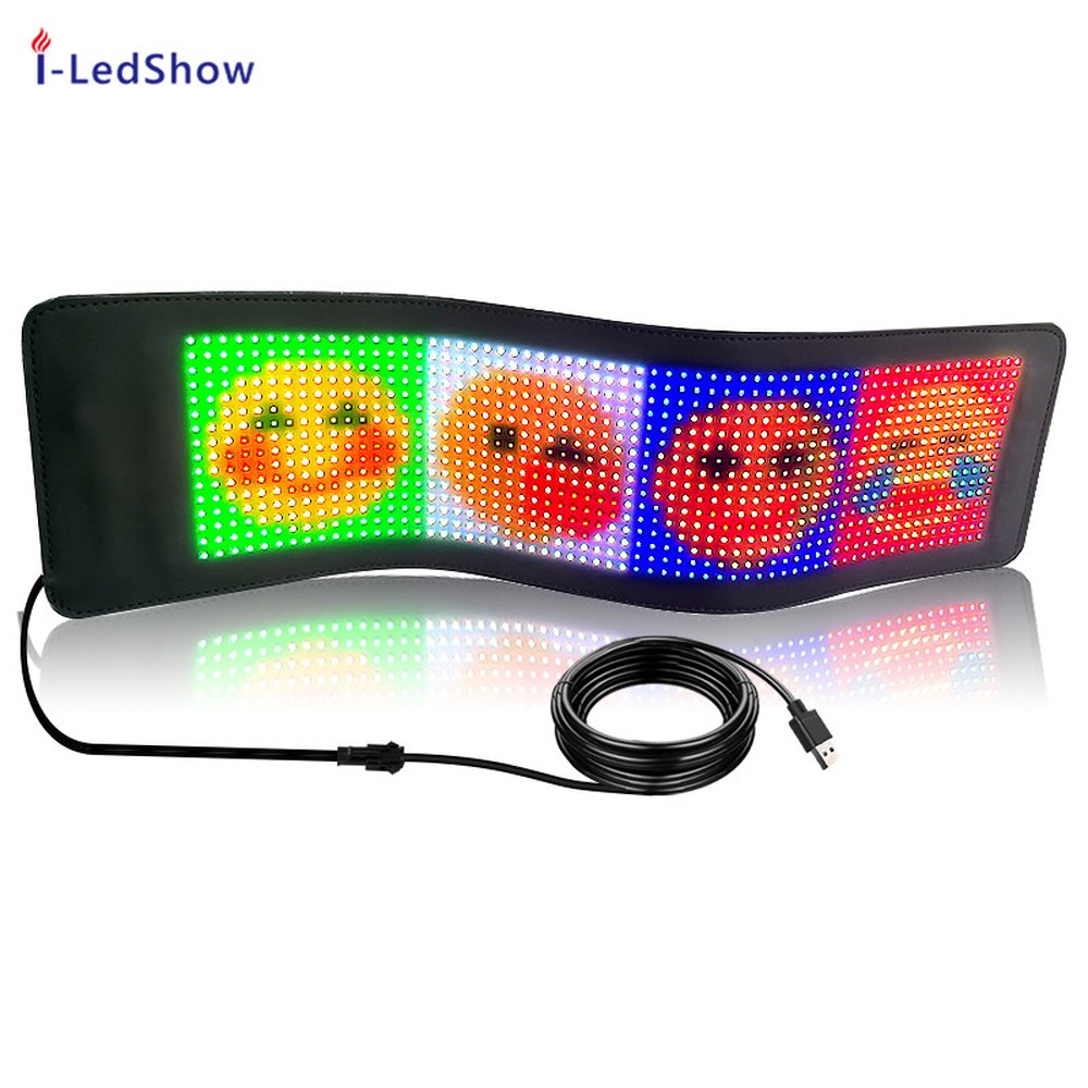 크리에이터 컬러 LED 휴대 접이식 풀컬러 휴대용 플랜카드 전광판 반야외 스크린 복권 39x11 잔치 반야외 39x11 복권 - 상세 이미지 3