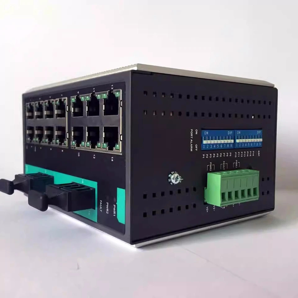 EDS-316-MM-SC 16 포트 비 스위치 멀티 모드