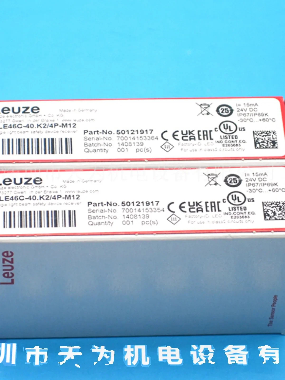 2025.4 독일 LEUZE 센서 SLE46C-40.K2/4P-M12