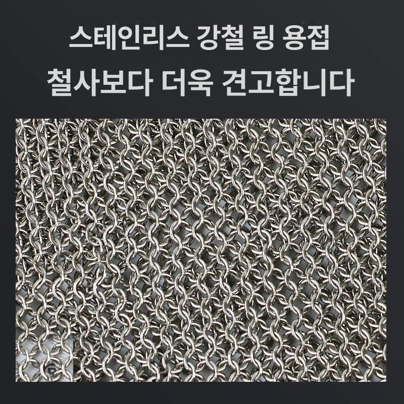 스테인레스 장갑 커트러리 캠핑 꼬치 스틱 포크 도구 그릇집게 캠프파이어 손잡이가 - 상세 이미지 5
