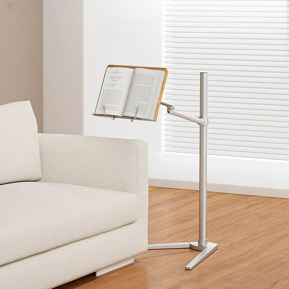스탠딩 대 북스탠드 원목 블랙50 책거치대 각도조절 Gsto 170cm 홀더 콘솔 휴대폰/태블릿/노트북/책자 - 상품 이미지
