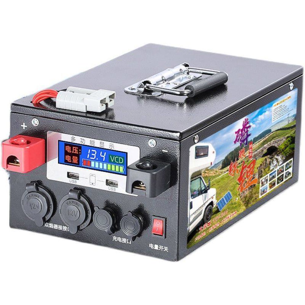 족용량 배터리 밧데리 인산철 0 24V 캠핑용 12V80AH 철 150A 파워뱅크 9도 족용량 12V80AH 철 0 9도 - 상품 이미지