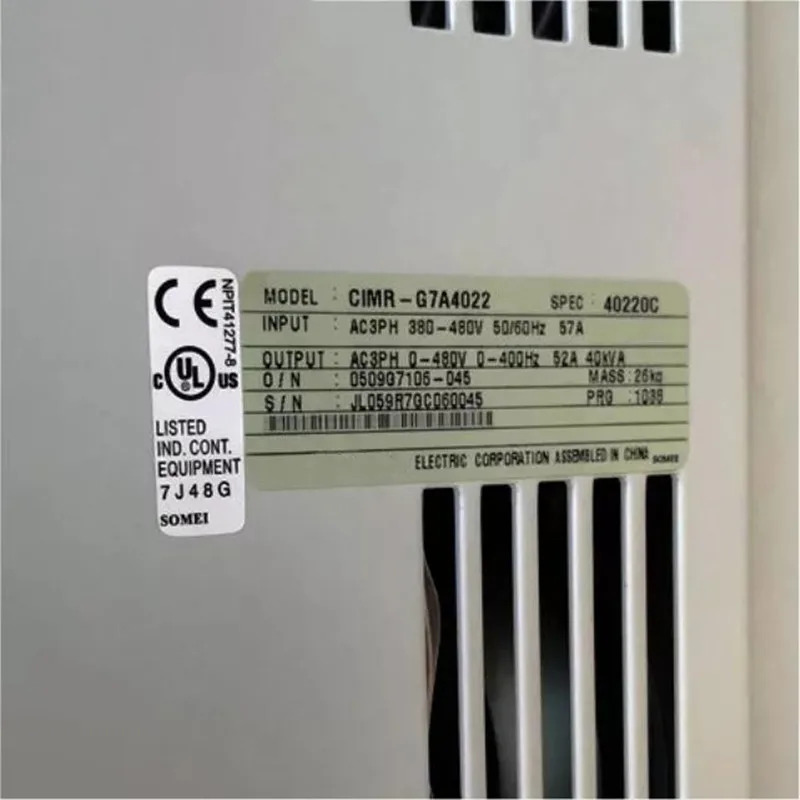 서보 드라이버 CIMR-G7A4022 상태