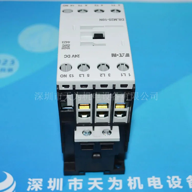 2025.4 에이전트 - 포장 EATON Eaton Muller 접촉기 DILM25-10NDC24V 실제