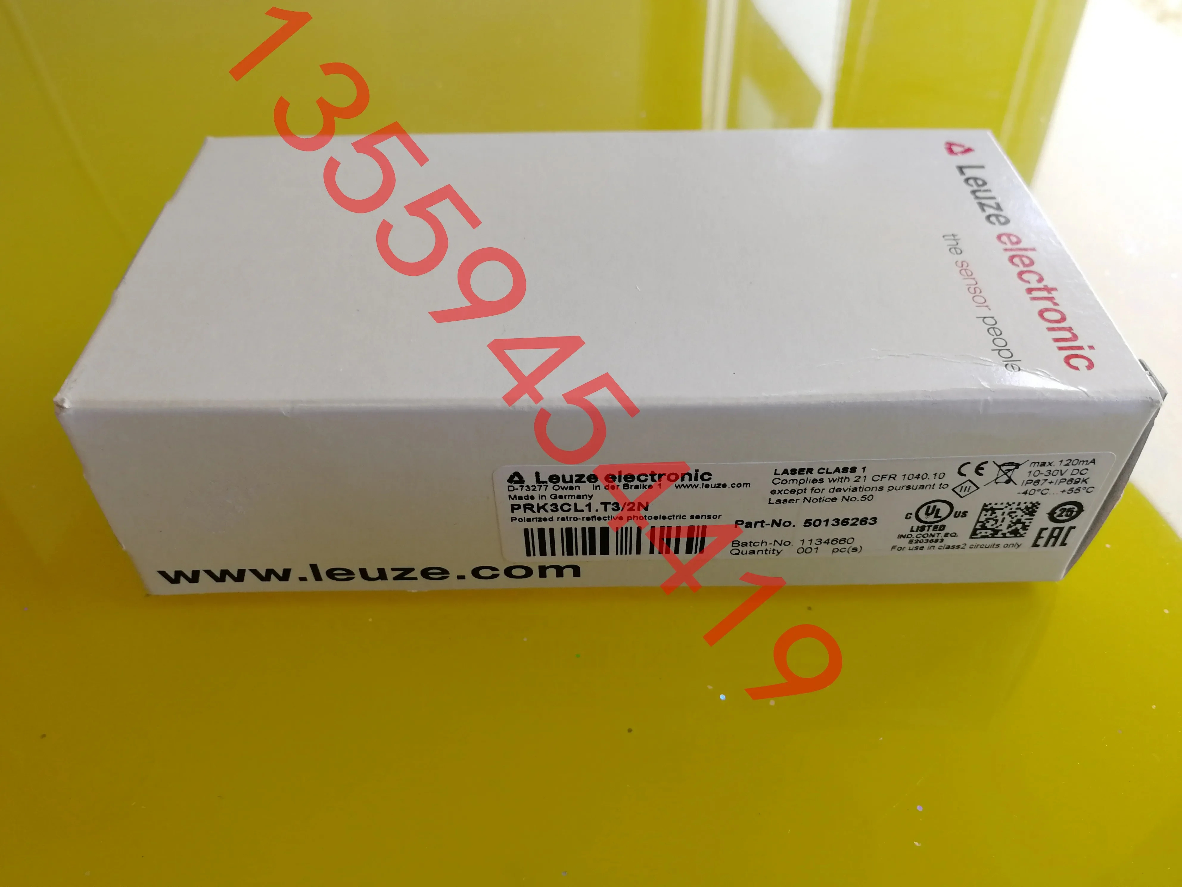 2025.4 LEUZE 간편 측정 광전센서 PRK3CL1.T3/2N 납품 PRK3CL1.A3/4T