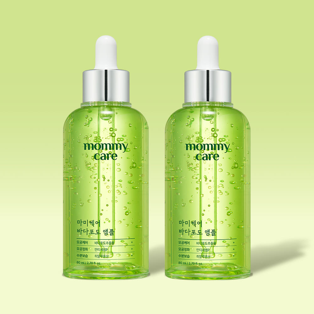 마미케어 모공 잡티 바다포도 앰플 80ml, 2개