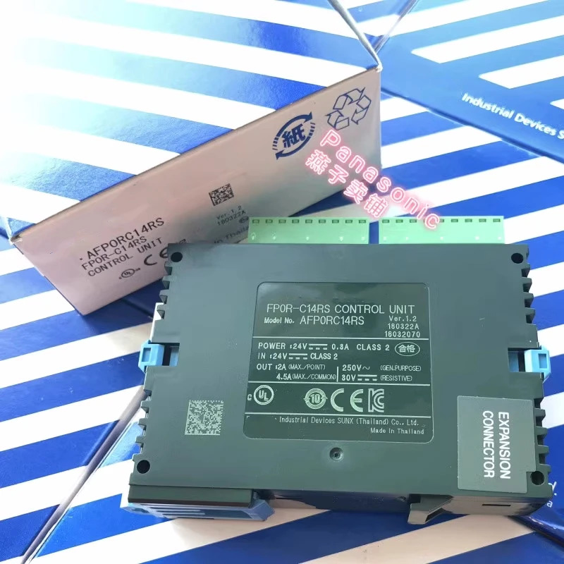 오리지널 AFP0RC14RS DC 8 입력 포인트 6 릴레이 출력 FP0R 제어 유닛 PLC 모듈 24V