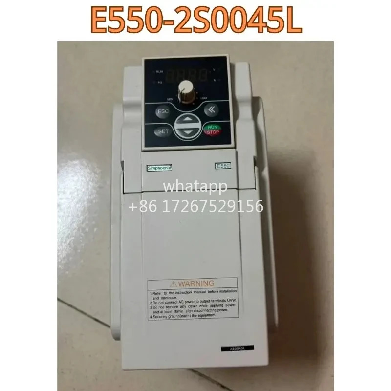 리퍼 주파수 변환기 E550-2S0045L 기능 OK