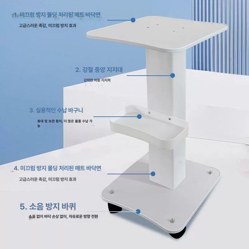 피부과 트롤리 이동식 웨건 왜건 서랍 스탠드 미용실 장비 에스테틱 카트 선반 네일 - 상세 이미지 3