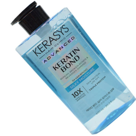 U&U 케라시스 케라틴본드 실키 모이스처샴푸 600ml 머릿결관리 손상모발용샴푸
