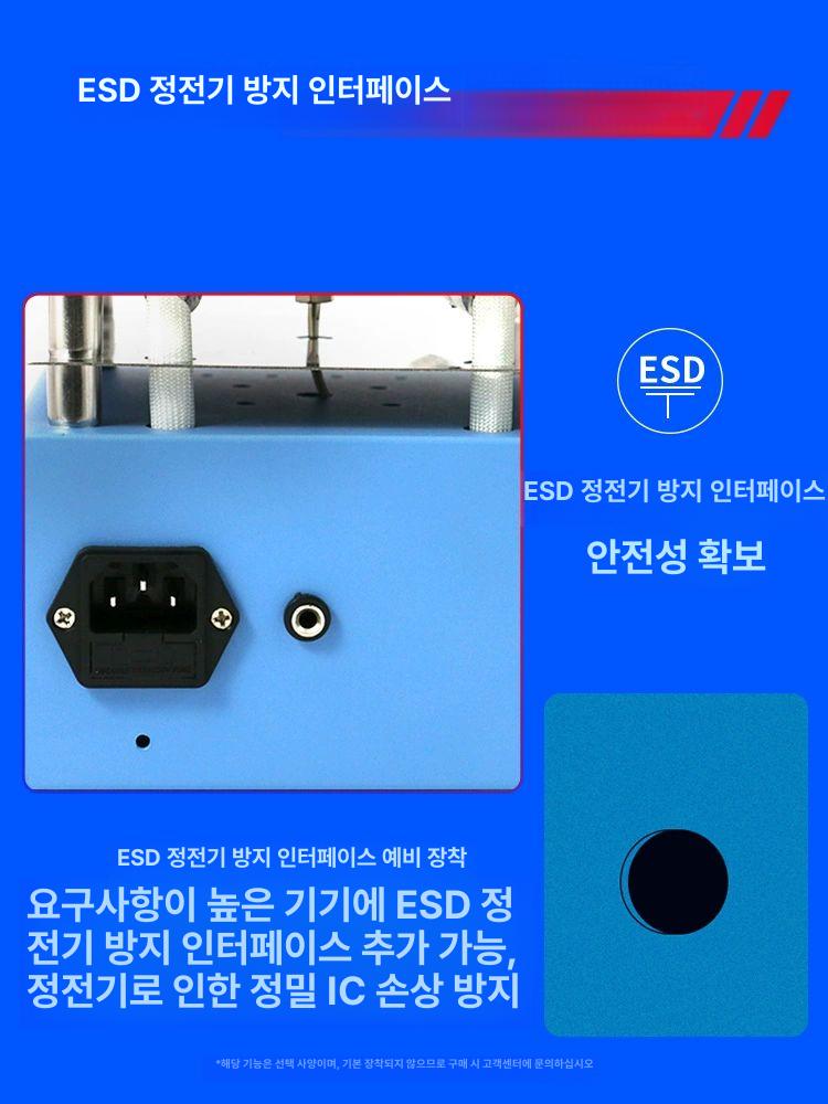 공업용 핫플레이트 가열기 온도조절 히터 히팅플레이트 산업용 항온 가열판 예열기 - 상세 이미지 5
