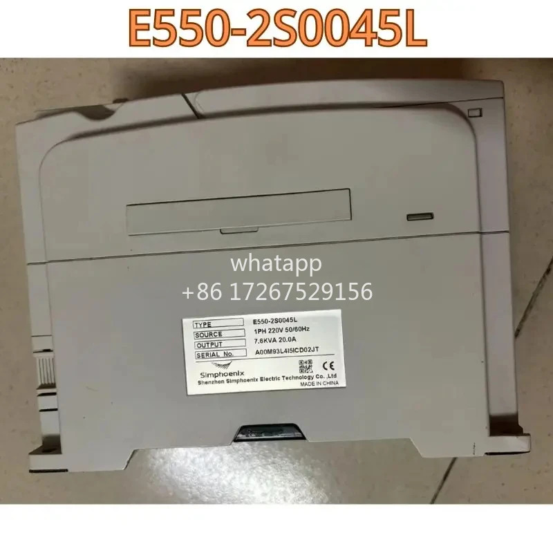 리퍼 주파수 변환기 E550-2S0045L 기능 OK