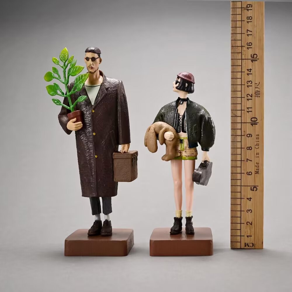 영화 홈데코 레온과 피규어 16cm 미니어쳐 마틸다 코드 레옹 30cm 뱌오 귀여운 뱌오 - 상세 이미지 2
