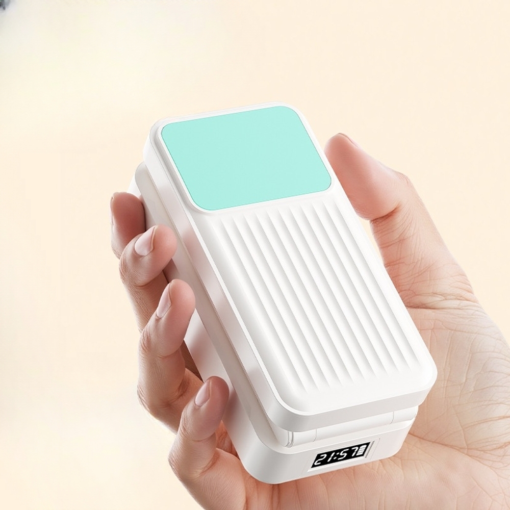 LED 접이식 스탠드 휴대용 책상 램프 USB 충전식 눈보호 사무실 XH1200 충전 플러그인 겸용 C타입 케이블 포함 - 상세 이미지 2