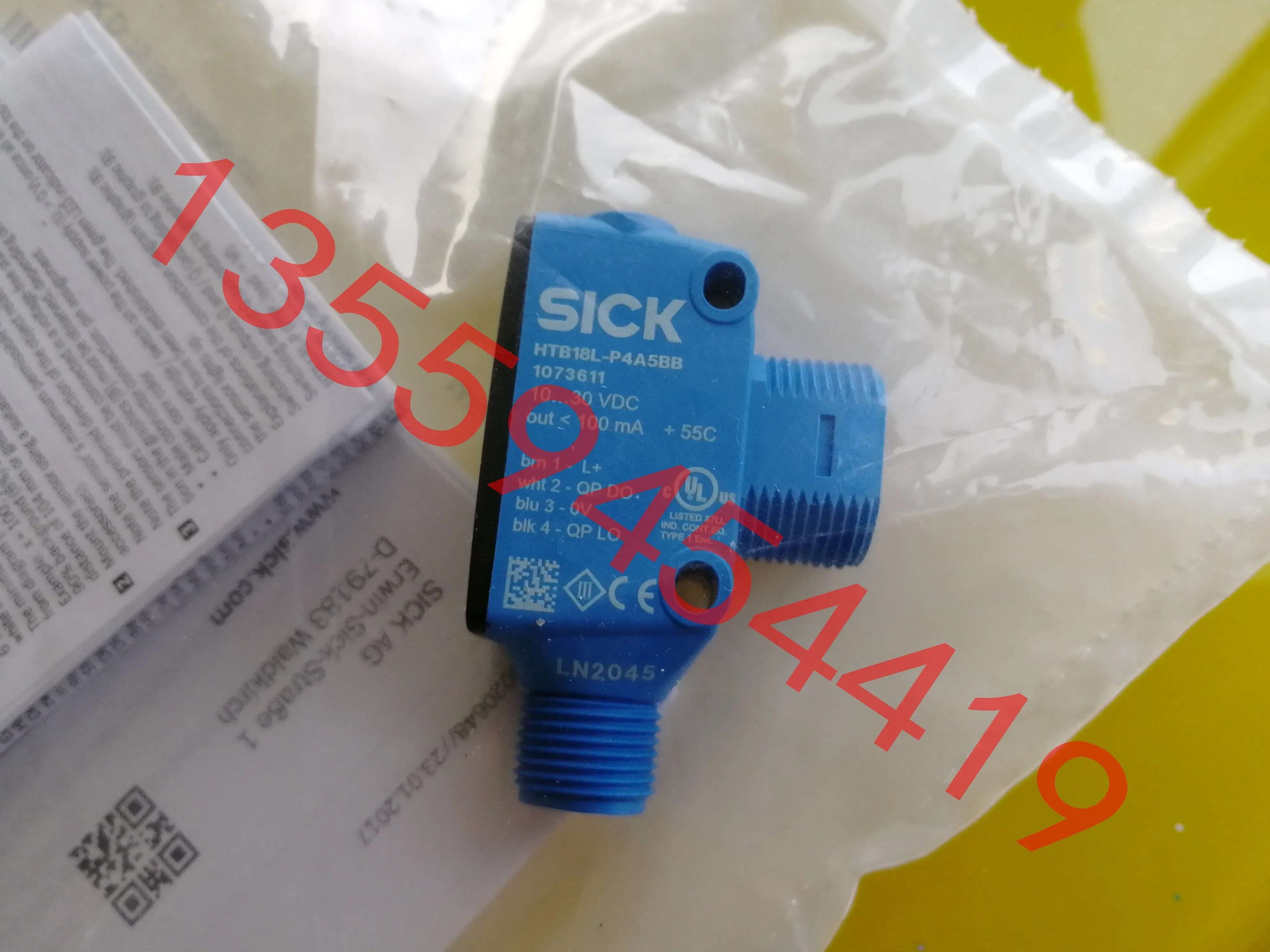 2025.4 SICK 광전센서 HTB18L-B4A5BG 원본 HTB18L-P4A5BB 포함