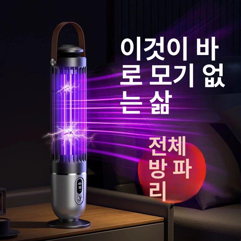 전기충격식 퇴치기 스마트센서 조명 모기 센서가 캠핑용 태양광 솔라 이중모드 램프 - 상세 이미지 3