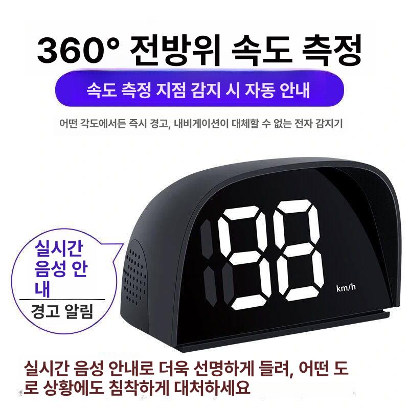 자동차 속도계 안전 헤드업 속도 과속 usb 운전 디스플레이 미러 단독 측정 - 상세 이미지 4