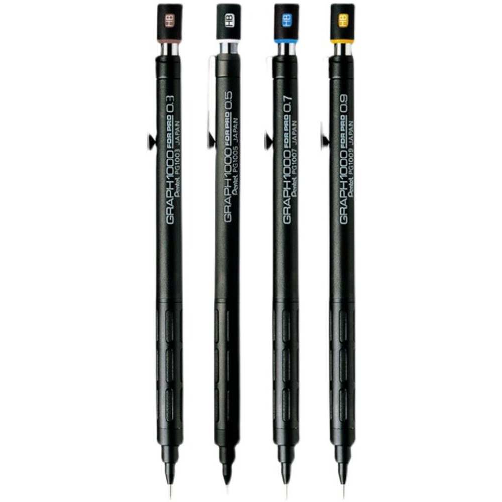 독점 개비 ted 그라데이션 Pentel 0 5 그린 판 1000 Li 펜텔샤프 한 블랙 펜텔 HB Graph 한 개비 0 5 블랙 HB - 상세 이미지 2