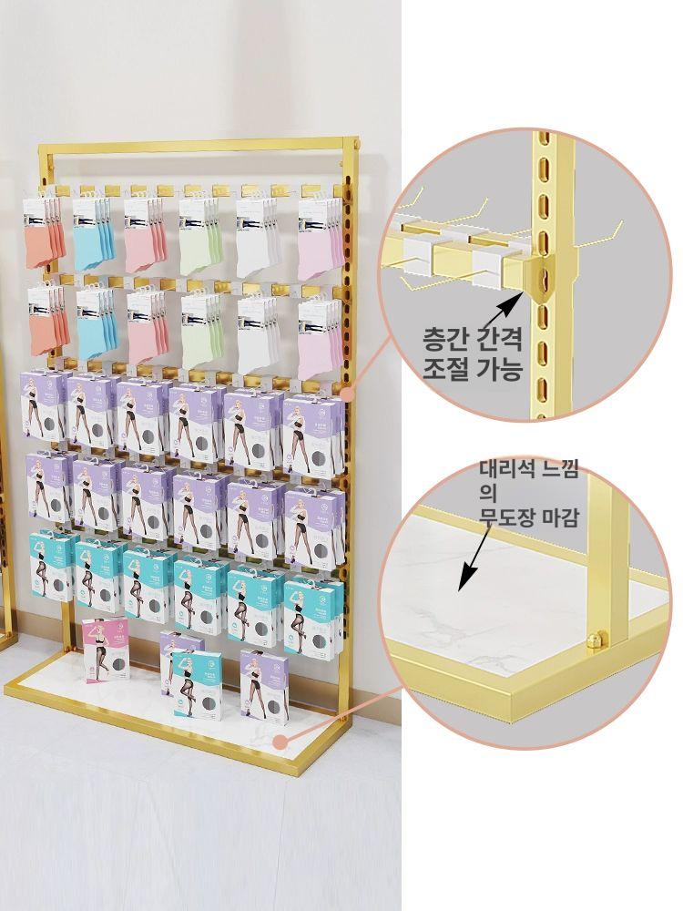 선반 행거 진열장 걸이 거치대 의류 액세서리 다층 양말진열대 팔찌 악세서리 멀티 - 상세 이미지 2