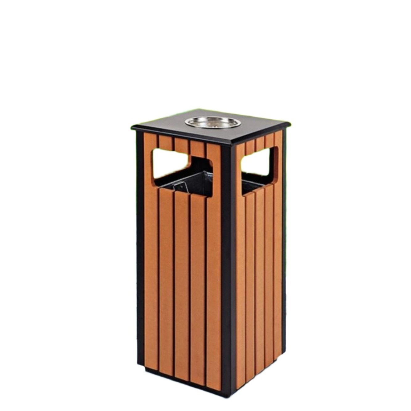 야외 쓰레기통 공원 관공서 펜션 광장 휴게소 학교 야외휴지통 캠핑장 대용량 휴지통 카페 - 상품 이미지
