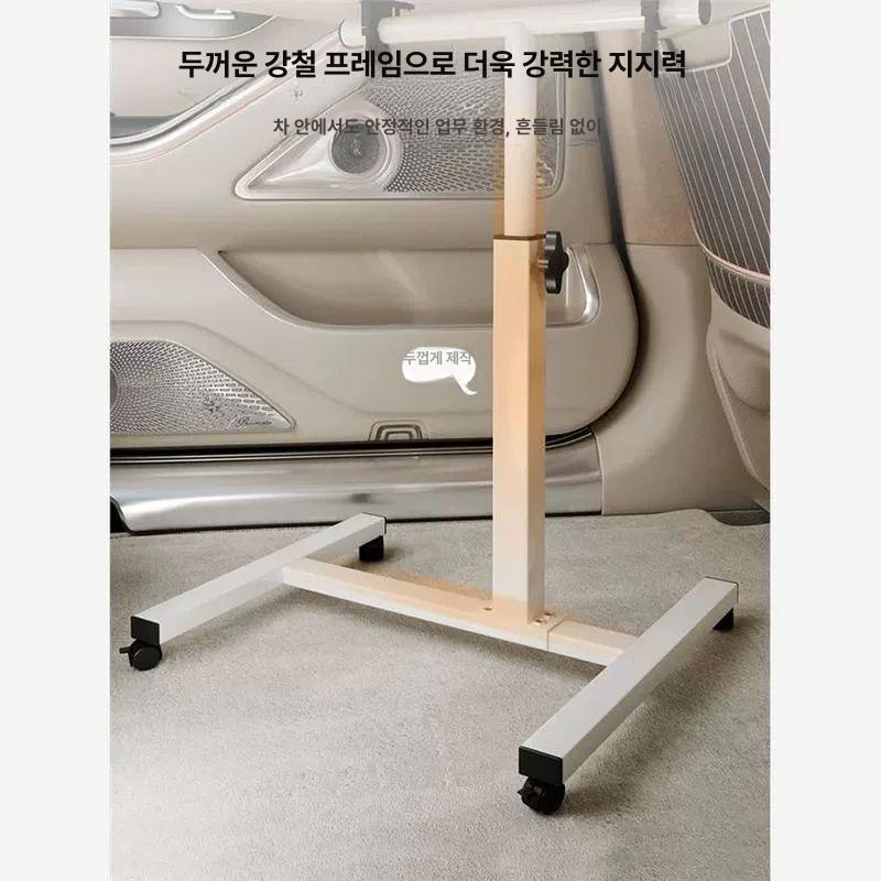 접이식 보조테이블 차량용 자동차 컵홀더 편의 받침대 멀티 보관 차내 차량음료거치대 - 상세 이미지 3