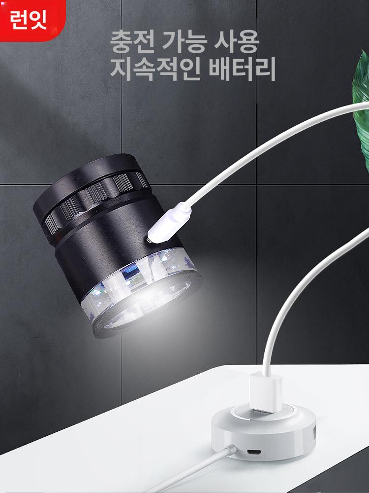 스케일루페 루빼 휴대용 렌즈 측정 광학 접이식 돋보기 확대경 - 상세 이미지 3