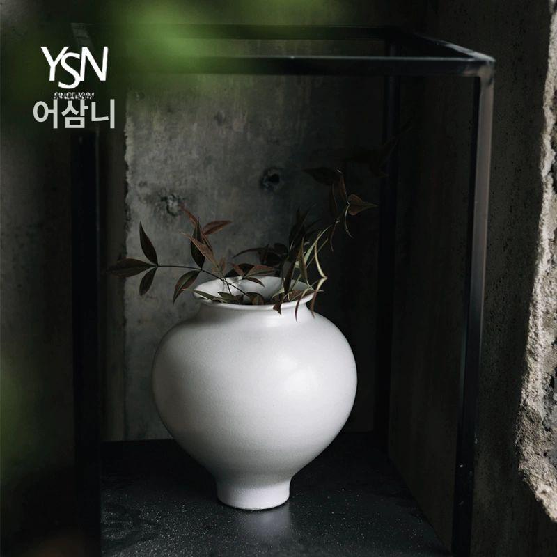 도자기화분 세라믹화병 북유럽 장식 드라이플라워 엔틱 꽃꽂이 도자기화병소품 - 상세 이미지 5