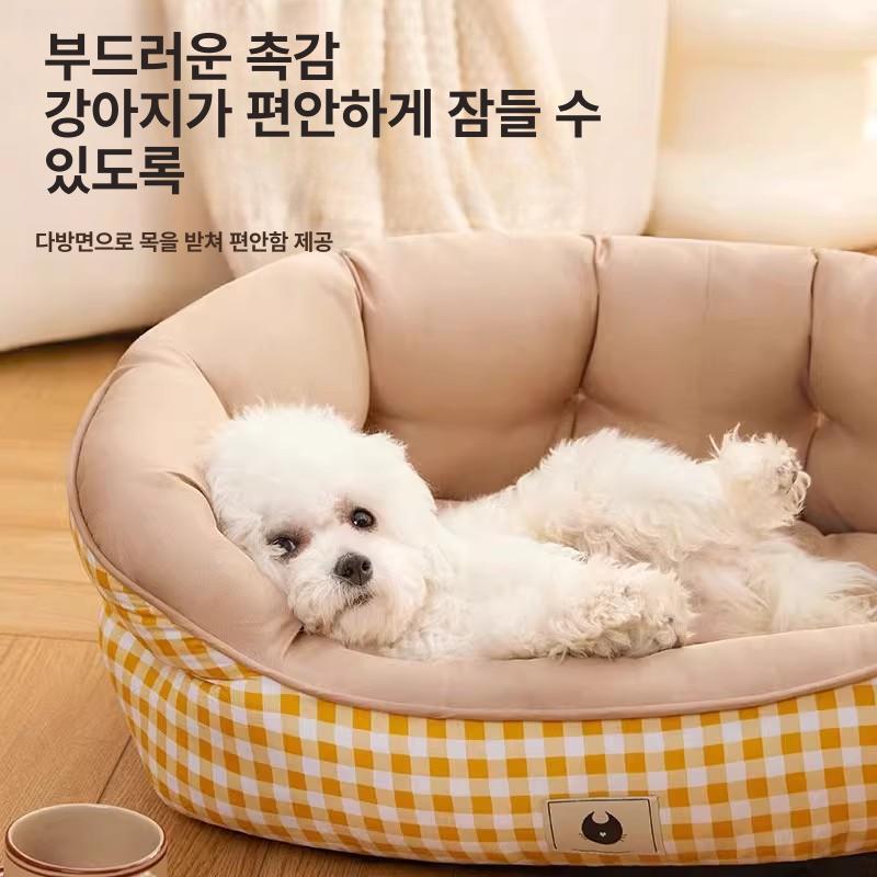 숨숨집 강아지방석 쿠션 강아지집 하우스 강아지텐트 반려견 사계절 펫 애견집 - 상세 이미지 5
